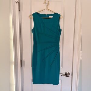 Calvin Klein Teal Midi Dress